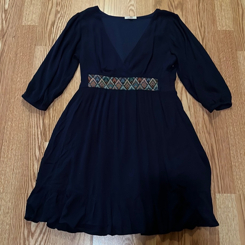 Mystree navy skater dress